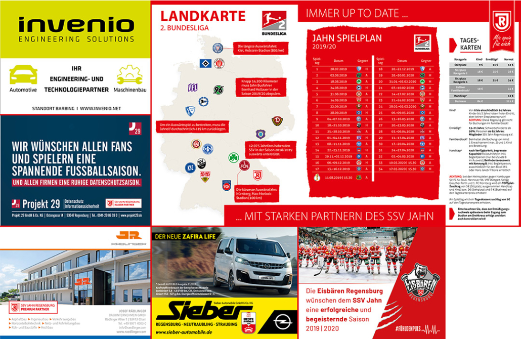 SSV_Jahn_Cardfolder_Innen_hinten_Web Innenansicht des Fußballkumpels aufgeklappt